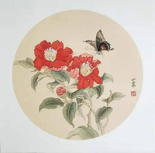 乔的花花世界——工笔花卉写生