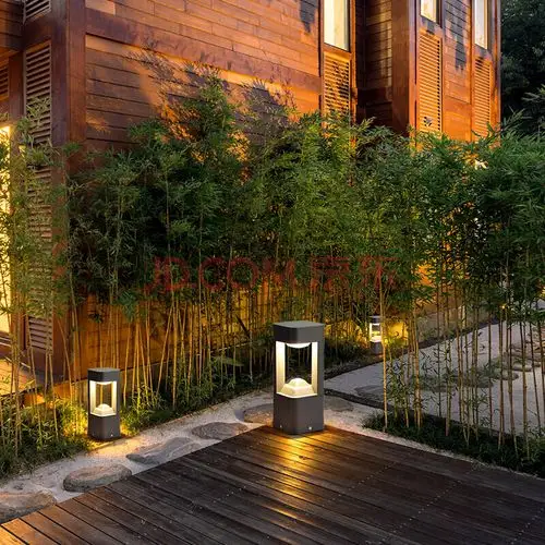 【国润精选】户外防水草坪灯庭院柱头灯现代简约景观花园灯别墅会所