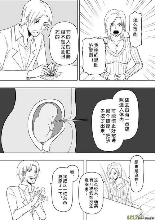 【恐怖漫画 肚脐】