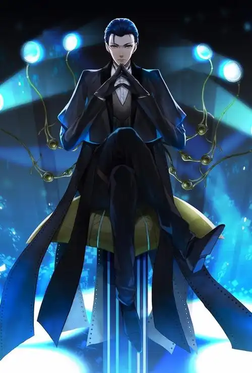 人物绘画,绅士帅气的福尔摩斯