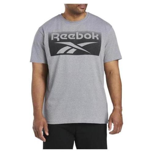 reebok男t恤圆领短袖纯棉柔软舒适夏季透气干爽跑步正品g9261