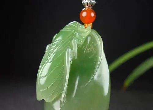 【翠青】【寓意声名远扬】时晓铎工作室出品和田玉挂件27.00g