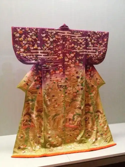 江户时代小袖和服 东京国立博物馆