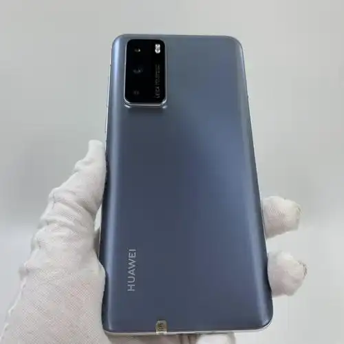 华为【p40 5g】5g全网通 冰霜银 8g/128g 国行 99新 真机实拍