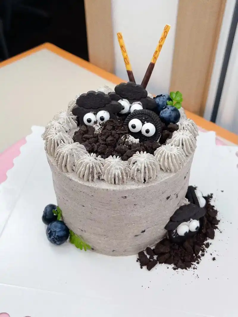 98「必吃】海盐奥利奥蛋糕, - 抖音