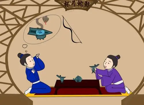 杯弓蛇影(bēi gōng shé yǐng)的故事 - 简书