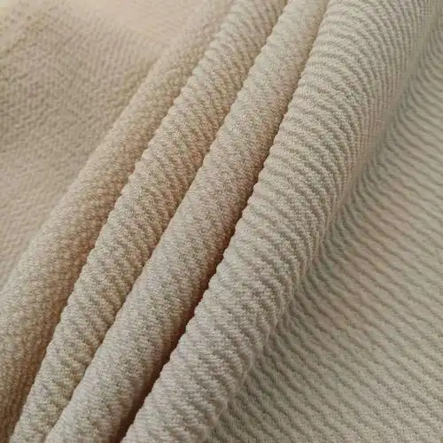 针织空气层泡泡麻 乱麻高弹女装时装衬衣连衣裙面料