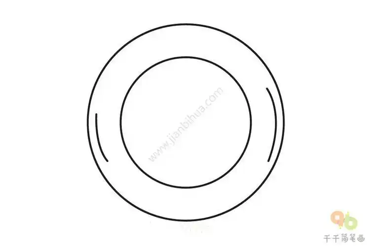 简笔画碟画