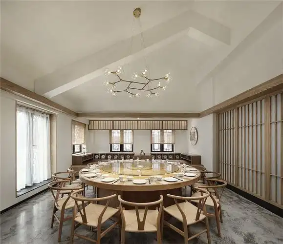 郑州禅意中餐厅装修设计公司案例