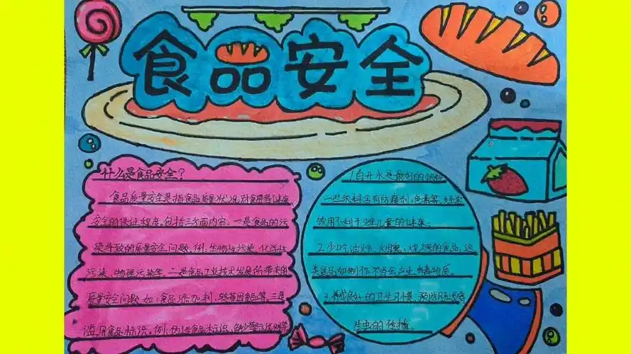 食品安全手抄报