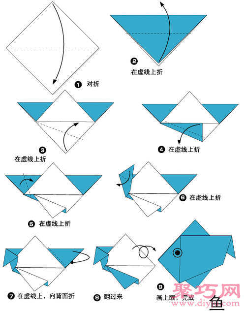 小学手工折纸鱼教案