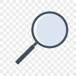 创意放大镜免抠元素