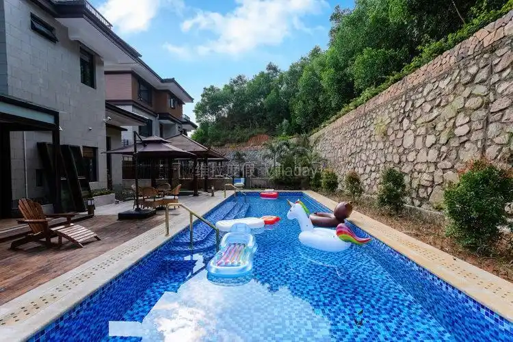 清远 清远勤天·4房8床温泉泳池别墅度假别墅出租 清远勤天·4房8床