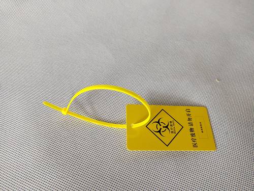 封口吊牌扎带吊牌鹅颈式封口