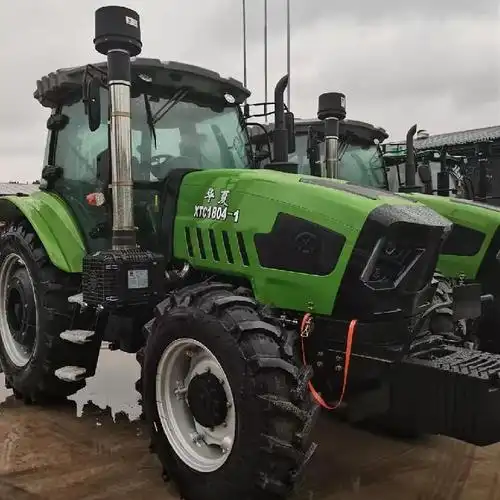 潍坊现货华夏1804拖拉机 六缸四驱轮式拖拉机