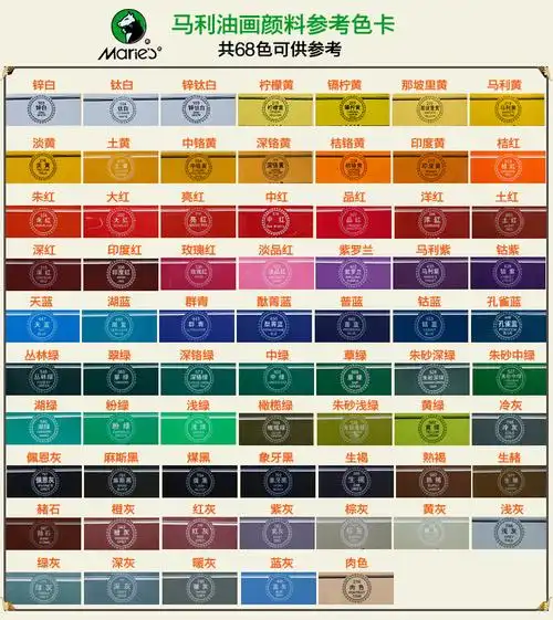 【品名】:正品马利油画颜料170ml