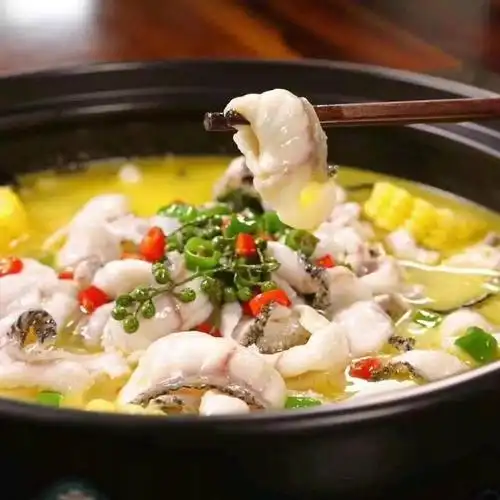 【西湖d11食尚城】无需预约,仅68元抢购【溪雨观酸菜鱼】黑鱼 土豆片