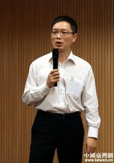 国台办新闻局副局长,新闻发言人安峰山致欢迎词(中国台湾网 刘燕莱 摄