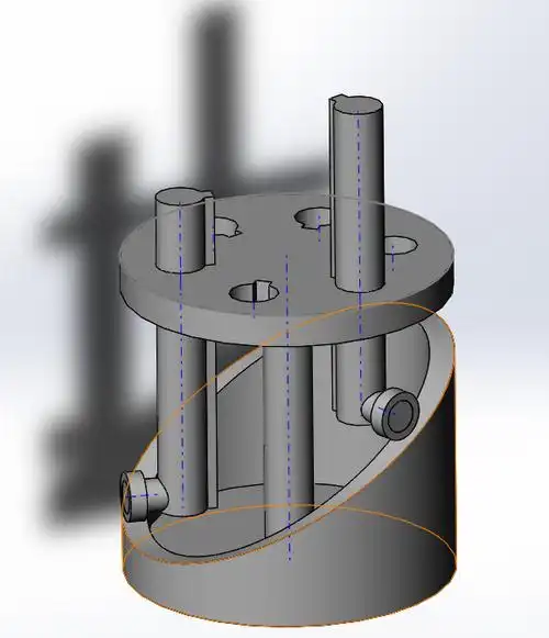 圆柱凸轮装配问题