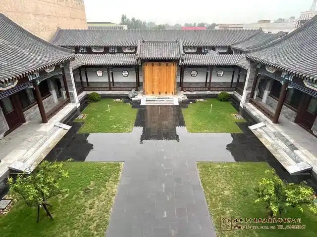 四合院—十字甬道如何设计?