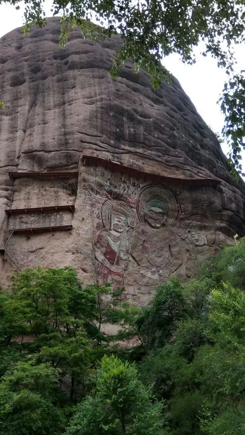 甘肃武山县水帘洞景区