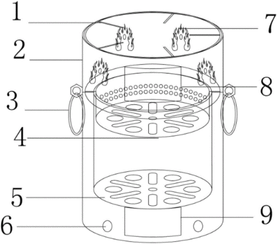 一种柴气炉制造技术