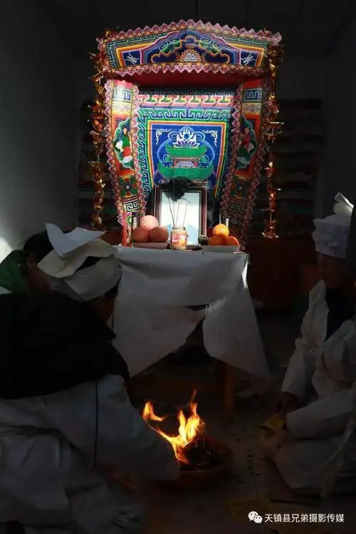 民俗记录晋北乡村办丧事