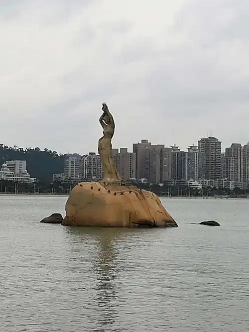 美丽的珠海!海上姑娘一珠海渔女!长隆海洋王国令人流连忘返,心情愉悦!