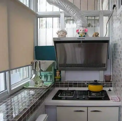 阳台改造成厨房你千万悠着点