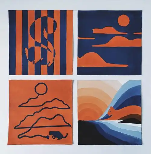 色彩构成_互补色