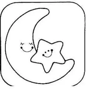 太阳月亮星星简笔画卡通月亮星星月亮卡通简笔画月亮和星星关于天空的