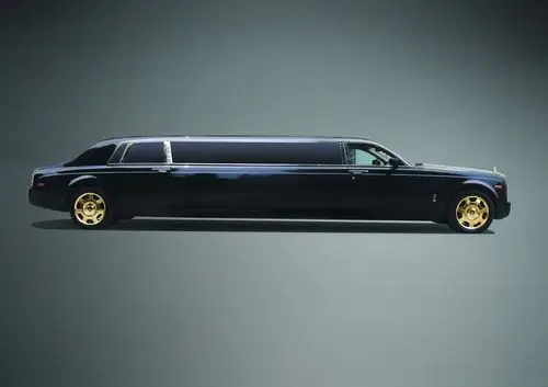 星客特镀金加长劳斯莱斯幻影高清车展图片305363_太平洋汽车网