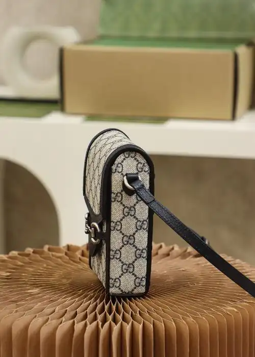gucci马衔扣1955系列迷你手机包625615 k9gsn 4075