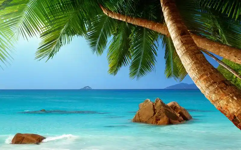 最美浪漫岛屿波拉波拉岛绝美风光桌面壁纸(三)