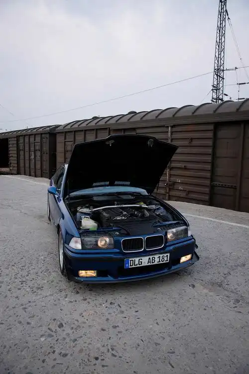 国内实拍系列-经典的宝马e36 m3 coupe