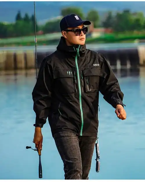 汉鼎麦尚mss防雨防风钓鱼冲锋衣秋冬台钓路亚外套钓鱼服防风设计保持