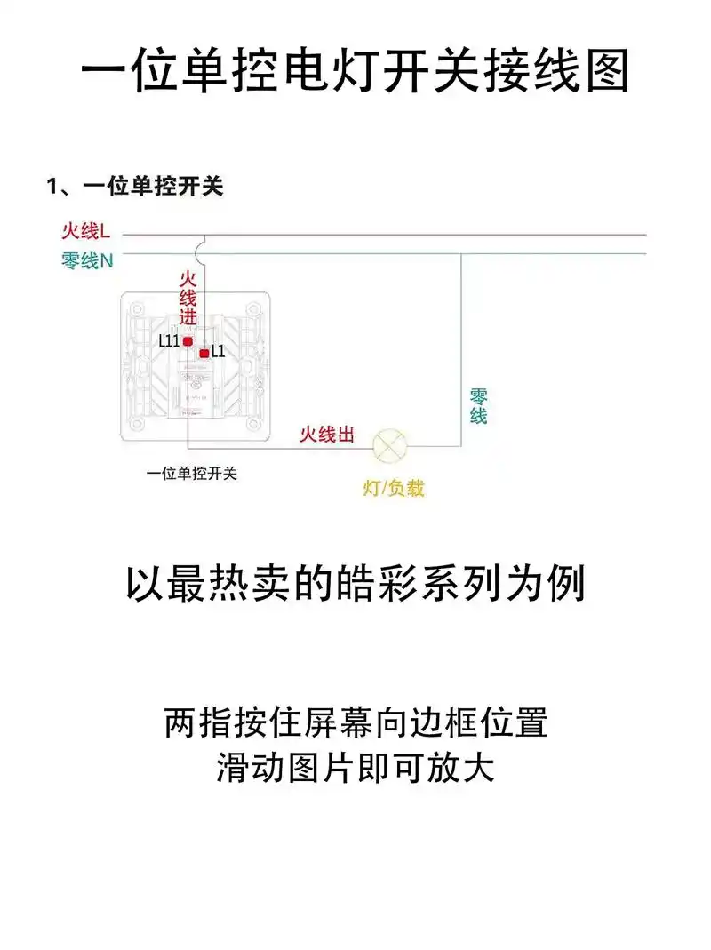 单控,双控,中途接线方式:.#西门子 #开关插座 #装修 # - 抖音
