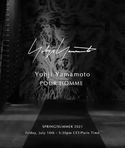 又是黑压压的一季!(山本耀司​yohji yamamoto spring 春夏男装系列