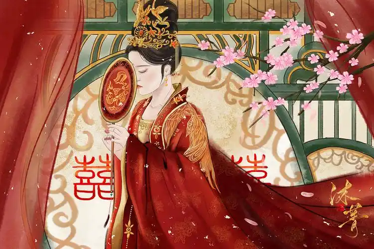 第一次画古风的原创,以后会更好的,奥利给