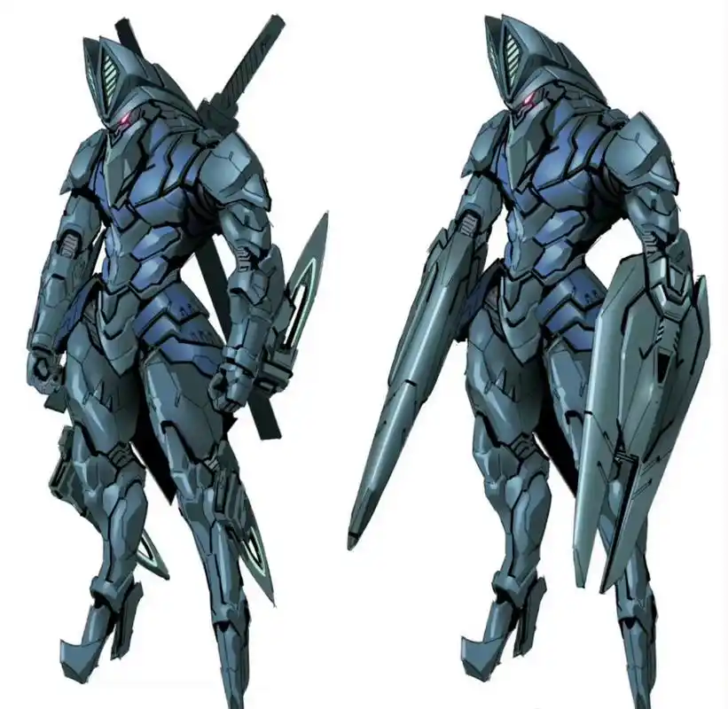 一组机甲化的奥特曼经典怪兽/宇宙人,by zaisommosiaz.