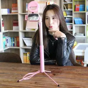 手机直播支架三脚架多功能落地快手户外视频拍照拍摄自拍三角架子