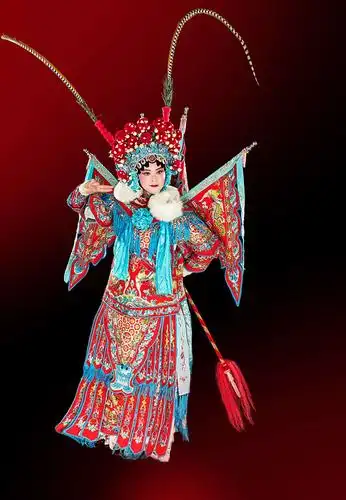 慢门拍摄穆桂英