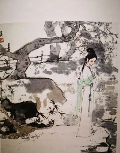 刘旦宅手绘红楼梦插图欣赏