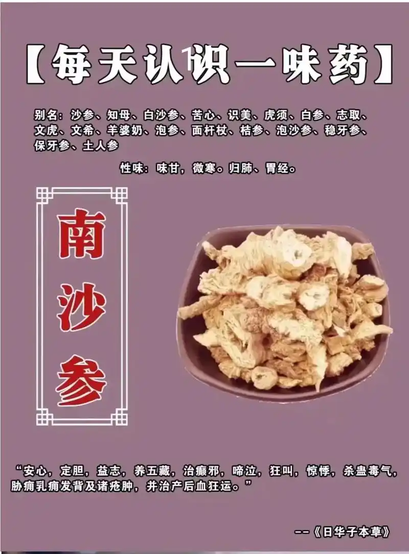 中药南沙参与北沙参. - 抖音