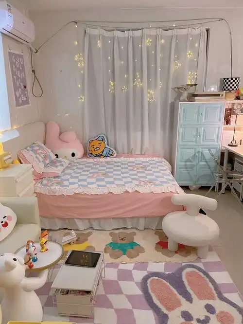 女生卧室安全感满满的小窝