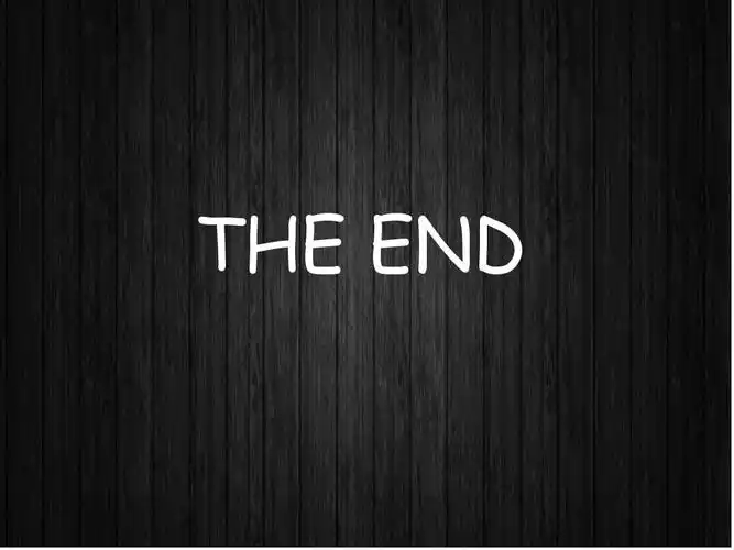 the end