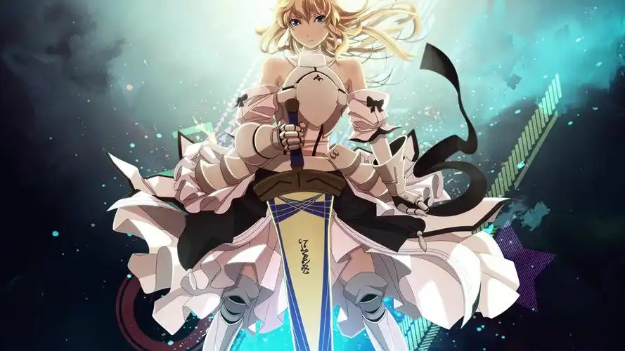 fate系列saber动漫美女桌面壁纸