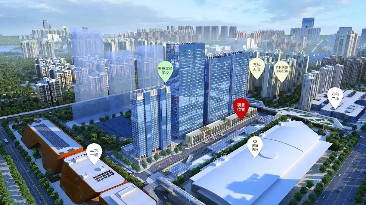 龙岗万科广场商圈,一手临街商铺出售!面积35-70平,总价2 - 抖音