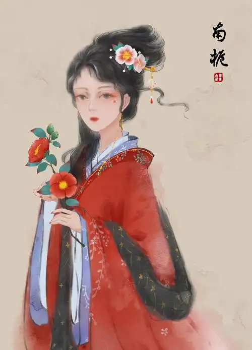 送你一朵山茶花