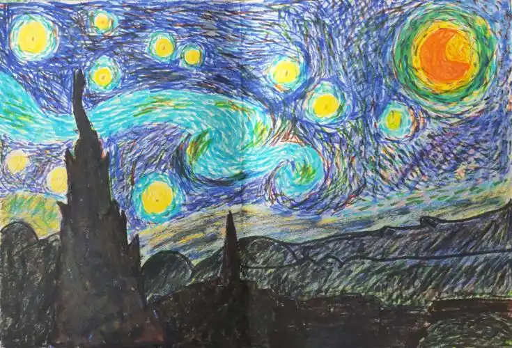 梵高《星空》